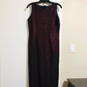 Party Sparkling Dress Maxi Colour Red Size L